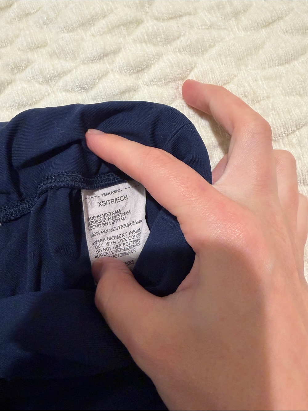 Under Armour Navy Blue Drawstring Joggers - Picture 4 of 6
